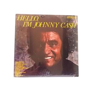 Hello, I'm JOHNNY CASH LP ( 1977 ) NEW & SEALED Vinyl Record Columbia P 13832
